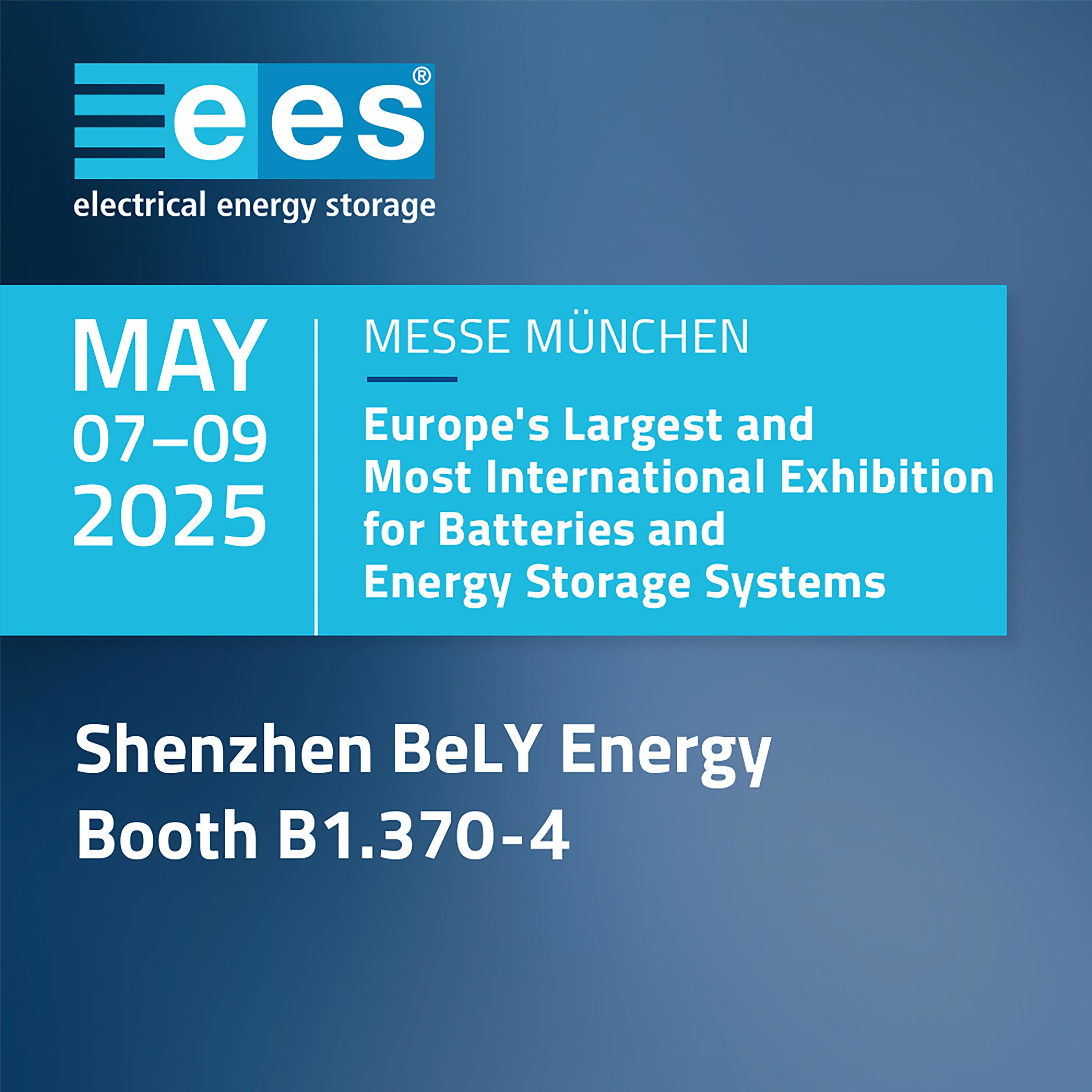 Ultimi blog aziendali su Benvenuti a visitare BeLY Energy al Smart E Europe 2025