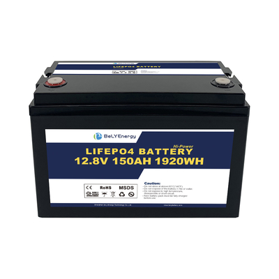 comprare Lunga durata di ciclo piena capacità 150ah 12v Lifepo4 Batteria per sistema di energia solare marine online manufacture