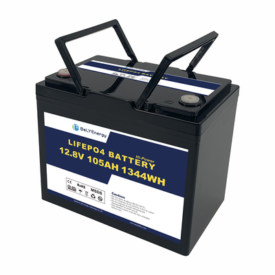 comprare Ricaricabile 105AH 12V LiFePo4 batteria ciclo profondo per sistema di energia solare UPS online manufacture