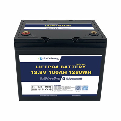 comprare Batteria ricaricabile 12V100AH con BT e auto riscaldamento online manufacture