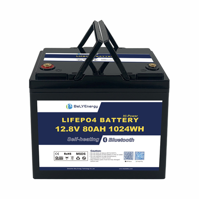 comprare Batteria al litio ricaricabile 12V80AH con BT e auto riscaldamento online manufacture