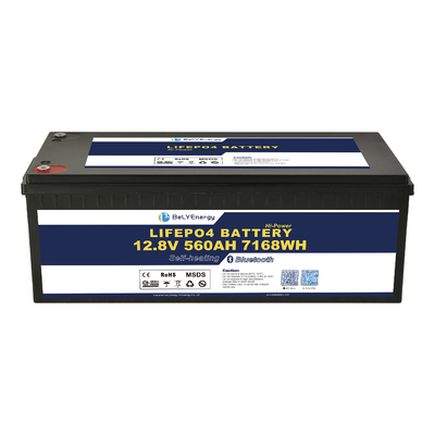 comprare Long Cycle Life Low Temperature Lithium Battery LFP-12V560AHBLH In 100A Discharging Current With 5000 Cycles online manufacture