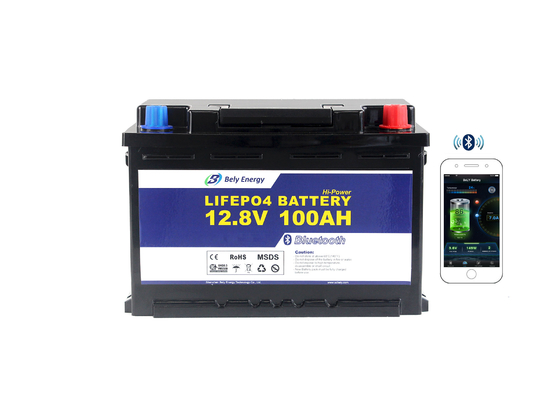 comprare Batteria profonda 12v 100ah di Ion Lifepo 4 del litio di Bluetooth del ciclo online manufacture