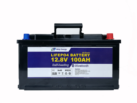 comprare caravan di pesca a traina delle macchine utensili della batteria del motore del litio di 12V 100Ah e batteria di campeggio online manufacture