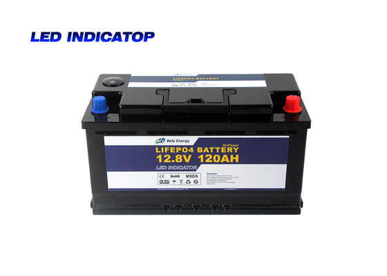 comprare Batteria sottomarina 12V 120Ah di Ion Battery Lifepo 4 del litio delle barche con l'esposizione di LED online manufacture