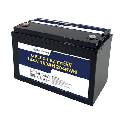 2048 Wh batteria al litio-ion-fosfato 12v 160ah