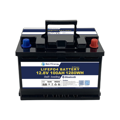 Sostituzione acida al piombo di Smart BMS Battery Pack 12V 100ah di protezione di sovracorrente di Bely