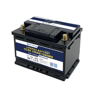 Peso leggero batteria agli ioni di litio sicura e affidabile batteria LiFePO4 12v 100ah