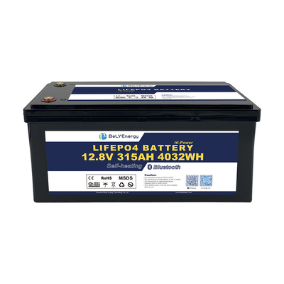 Batteria portatile 315AH 12V LiFePo4 per barca rifugio medico RV