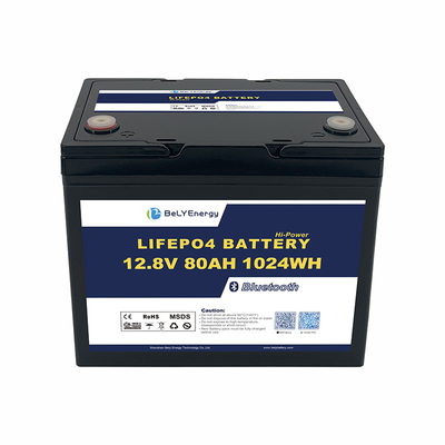 Energia Batteria al litio LiFePO4 12V80Ah Protezione da tensione 14,6V