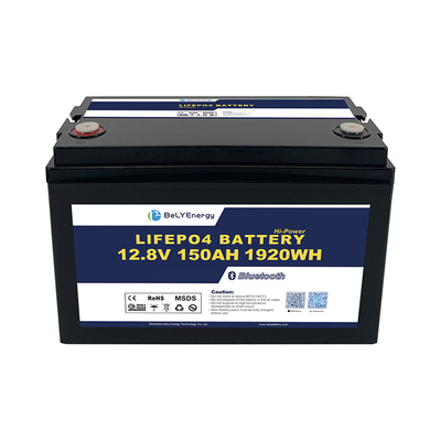 150Ah M8 terminale batteria al litio marina batteria solare 12,8V ABS Case