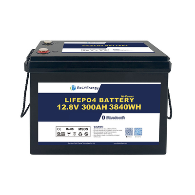 Disegno compatto Ampia gamma di temperatura di funzionamento Batteria solare al litio 12V 300Ah