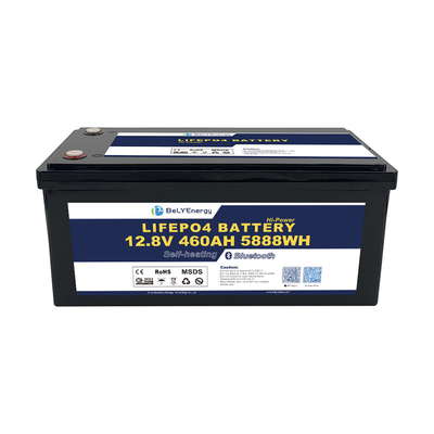 Batteria al litio LiFePO4 12V 460AH con corrente 200A BMS con BT e auto riscaldamento