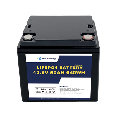 Batteria 12V 50AH LiFePo4 con Smart BMS