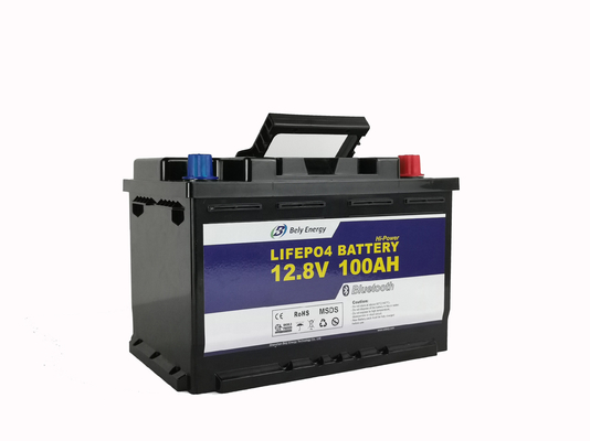 Batteria al litio 12V 100AH di bassa temperatura di Bluetooth degli elementi riscaldanti ricaricabile