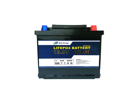 Batteria al litio di UPS Lifepo4 12V 80AH rv dell'automobile per il sistema a energia solare