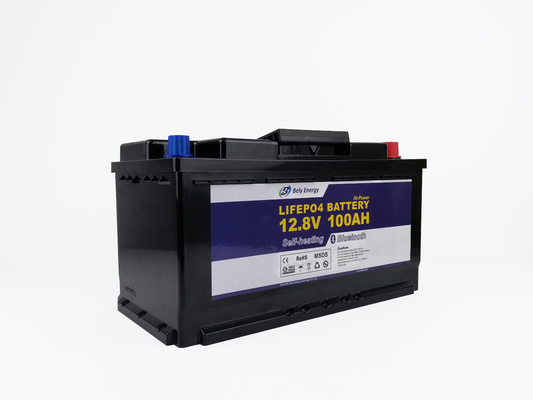batteria al litio elettrica del triciclo delle batterie della Camera del litio rv di 12V 100Ah per il camper