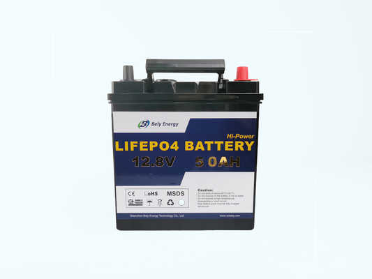 Batteria al litio di immagazzinamento dell'energia dei carretti di golf di MSDS 12V 50Ah con la lampada principale